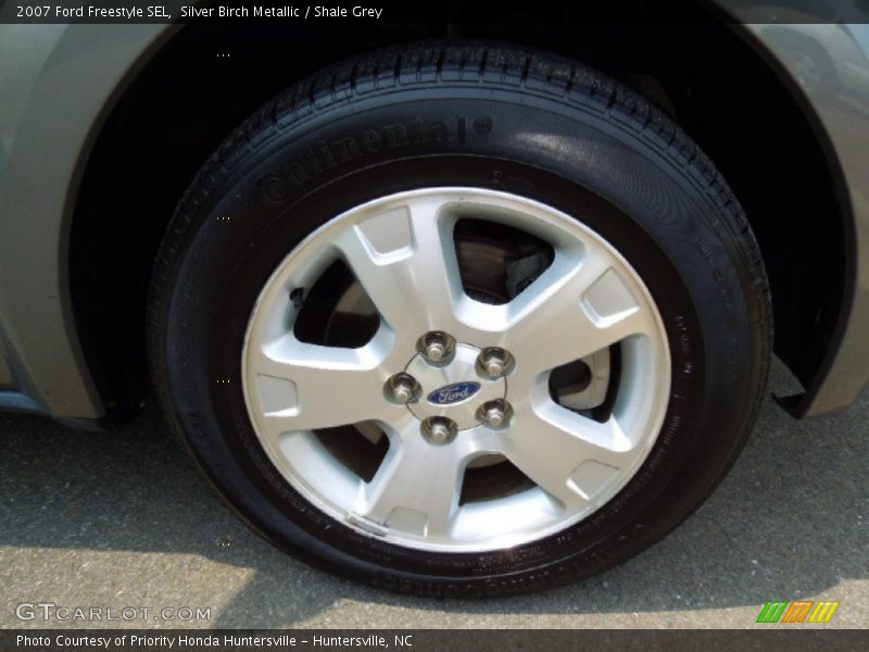 Silver Birch Metallic / Shale Grey 2007 Ford Freestyle SEL