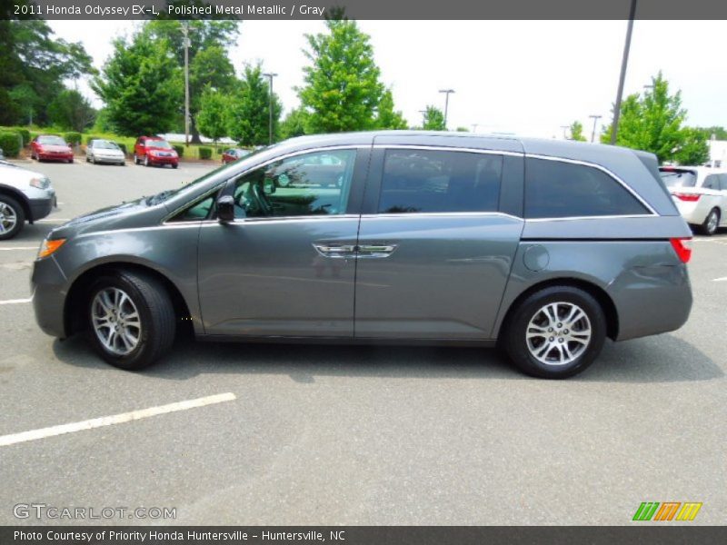 Polished Metal Metallic / Gray 2011 Honda Odyssey EX-L