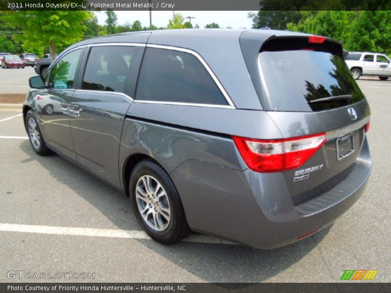 Polished Metal Metallic / Gray 2011 Honda Odyssey EX-L