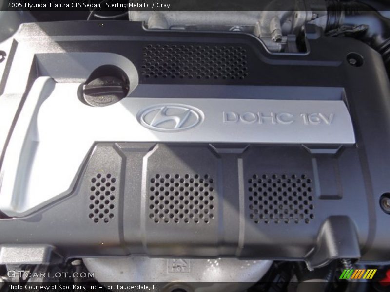 Sterling Metallic / Gray 2005 Hyundai Elantra GLS Sedan
