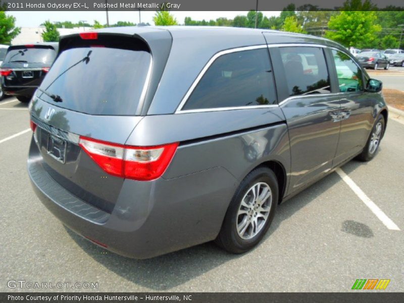 Polished Metal Metallic / Gray 2011 Honda Odyssey EX-L