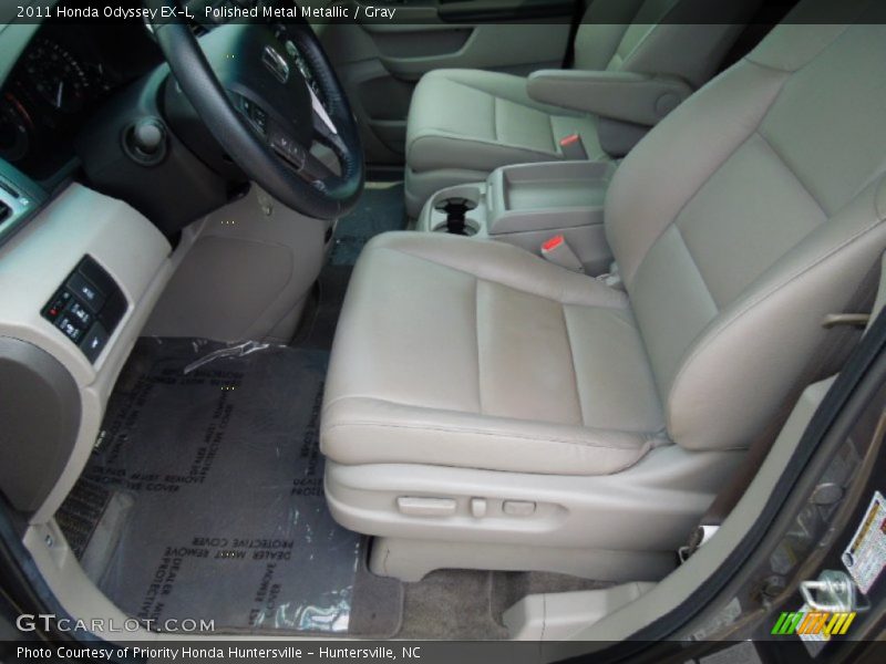 Polished Metal Metallic / Gray 2011 Honda Odyssey EX-L