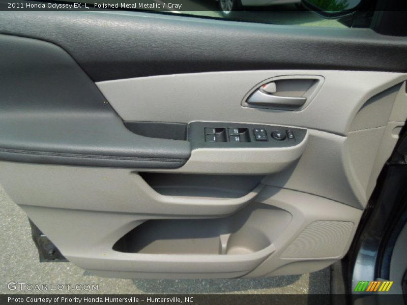 Polished Metal Metallic / Gray 2011 Honda Odyssey EX-L