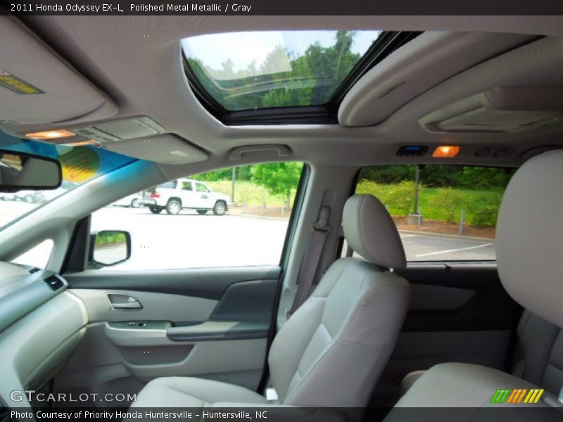 Polished Metal Metallic / Gray 2011 Honda Odyssey EX-L