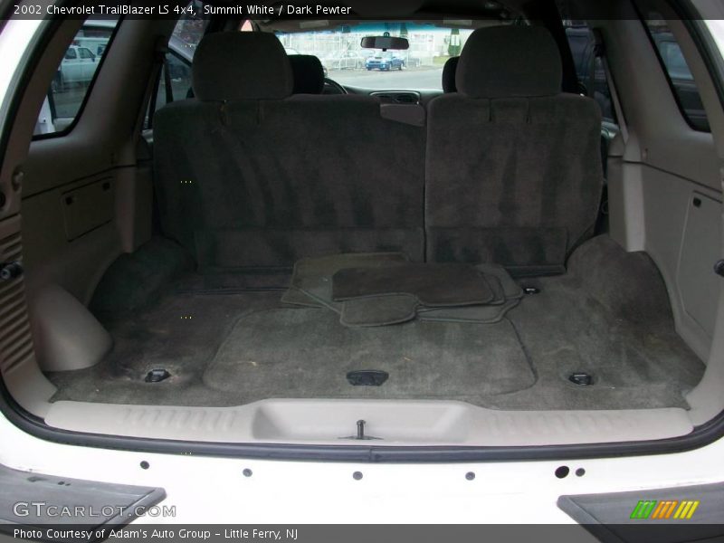 Summit White / Dark Pewter 2002 Chevrolet TrailBlazer LS 4x4