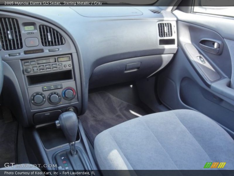 Sterling Metallic / Gray 2005 Hyundai Elantra GLS Sedan