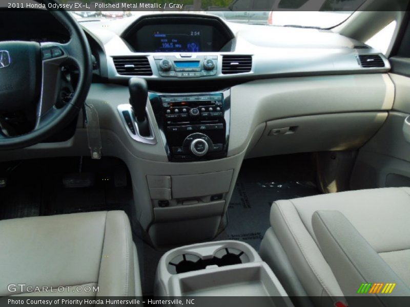 Polished Metal Metallic / Gray 2011 Honda Odyssey EX-L