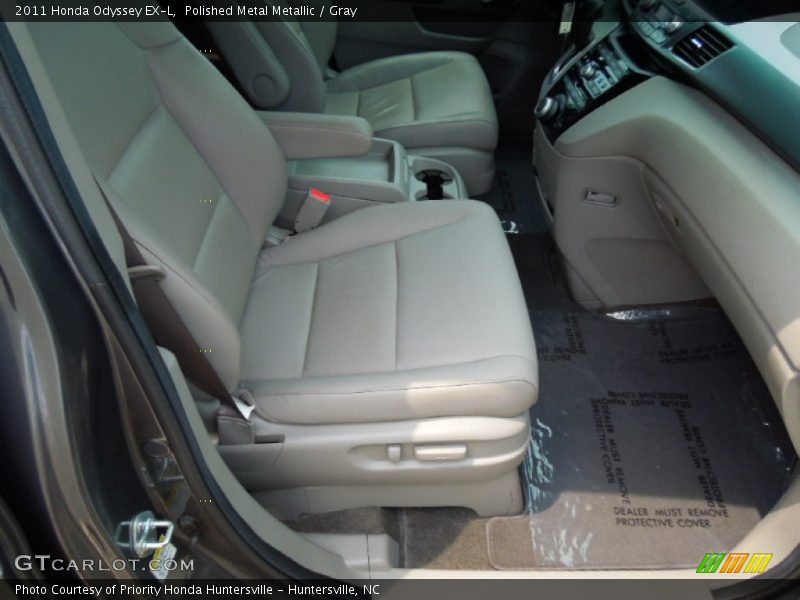 Polished Metal Metallic / Gray 2011 Honda Odyssey EX-L