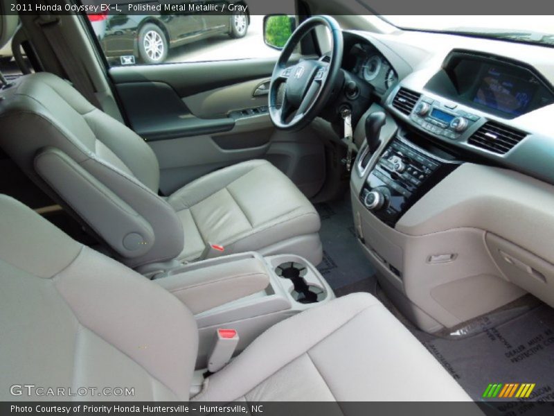 Polished Metal Metallic / Gray 2011 Honda Odyssey EX-L