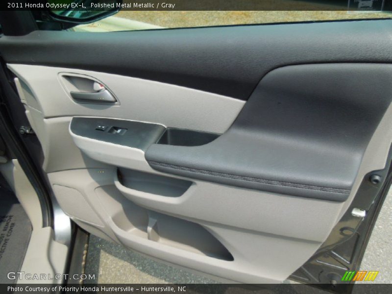 Polished Metal Metallic / Gray 2011 Honda Odyssey EX-L