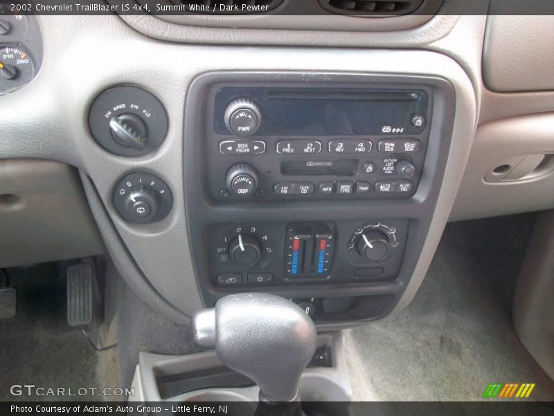 Summit White / Dark Pewter 2002 Chevrolet TrailBlazer LS 4x4