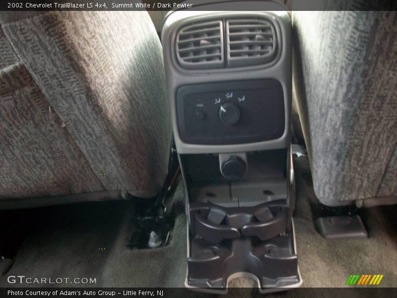 Summit White / Dark Pewter 2002 Chevrolet TrailBlazer LS 4x4