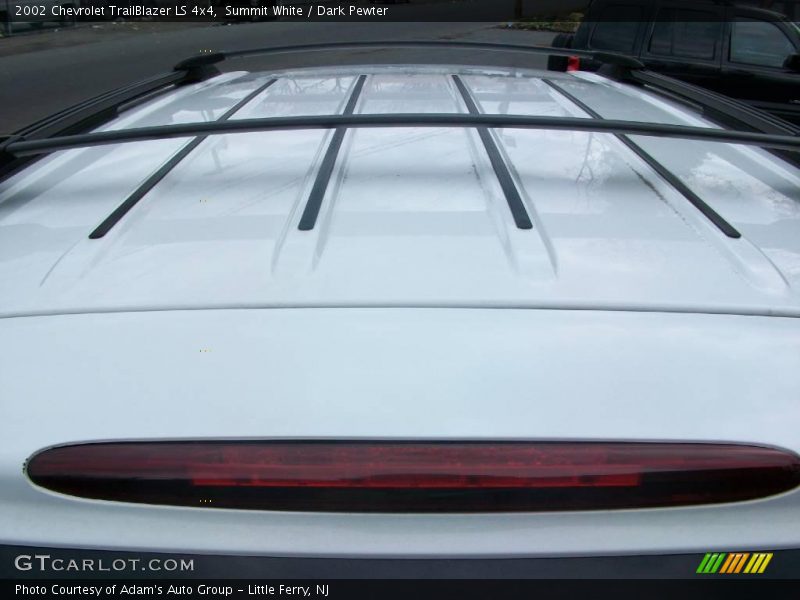 Summit White / Dark Pewter 2002 Chevrolet TrailBlazer LS 4x4