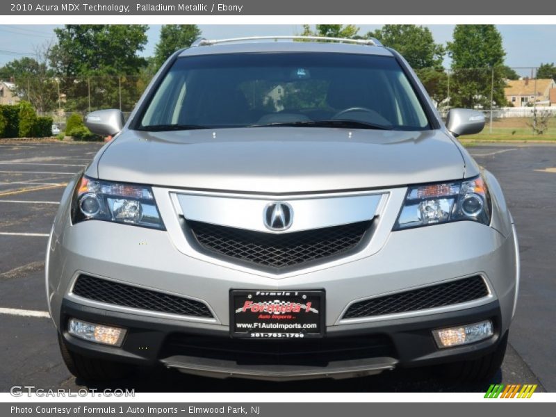Palladium Metallic / Ebony 2010 Acura MDX Technology