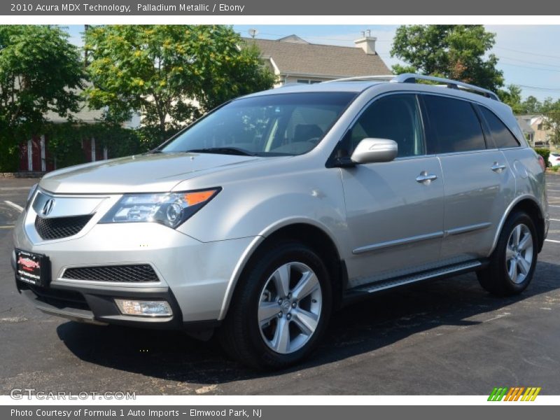 Palladium Metallic / Ebony 2010 Acura MDX Technology
