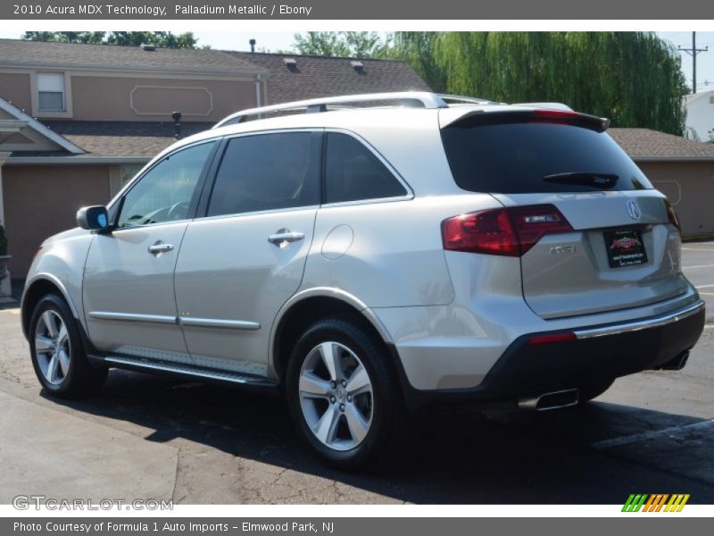 Palladium Metallic / Ebony 2010 Acura MDX Technology