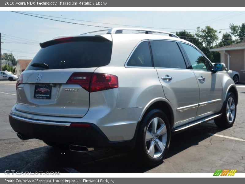 Palladium Metallic / Ebony 2010 Acura MDX Technology