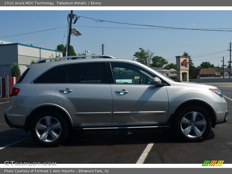 Palladium Metallic / Ebony 2010 Acura MDX Technology