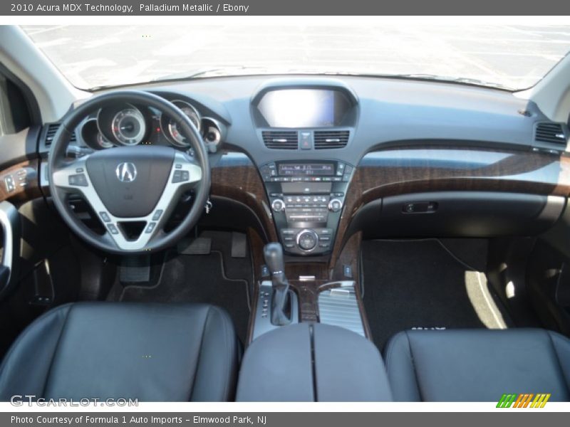 Palladium Metallic / Ebony 2010 Acura MDX Technology