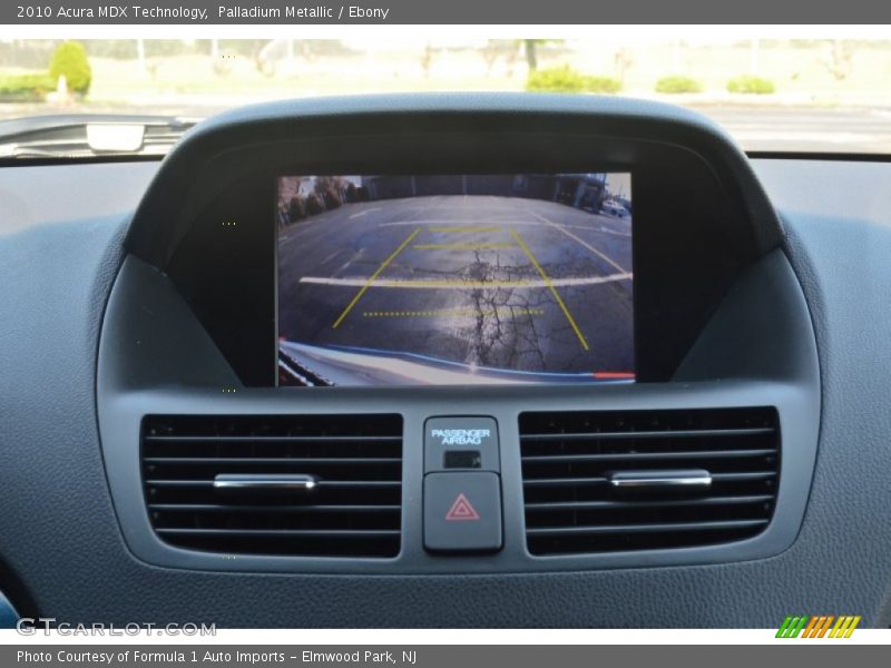 Palladium Metallic / Ebony 2010 Acura MDX Technology