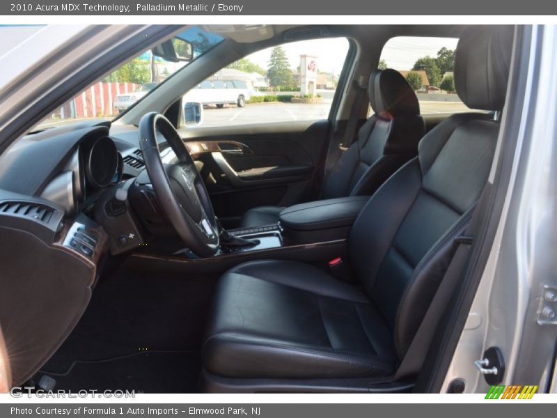 Palladium Metallic / Ebony 2010 Acura MDX Technology