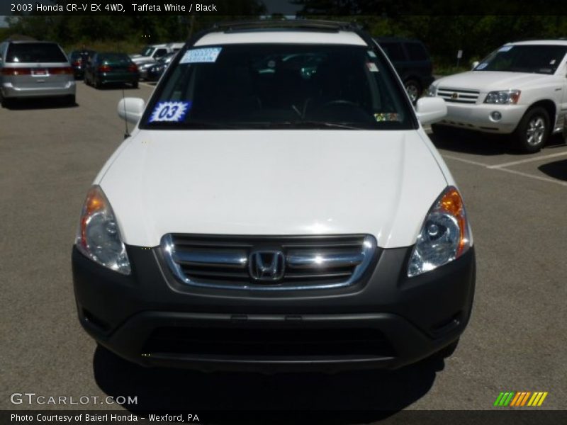 Taffeta White / Black 2003 Honda CR-V EX 4WD