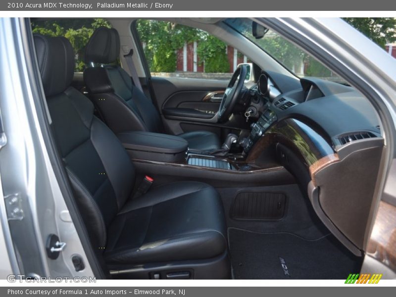 Palladium Metallic / Ebony 2010 Acura MDX Technology
