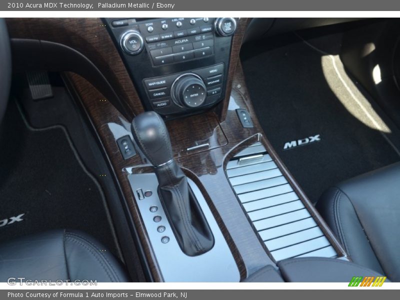 Palladium Metallic / Ebony 2010 Acura MDX Technology