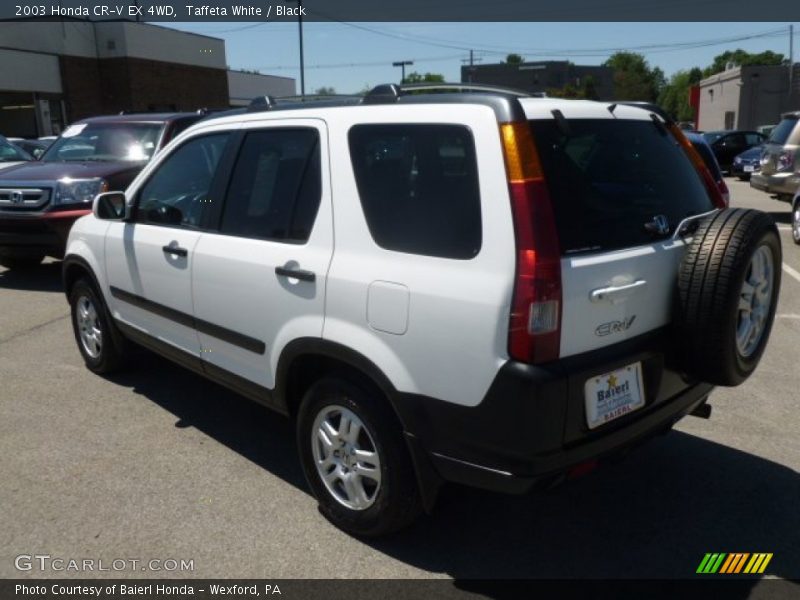 Taffeta White / Black 2003 Honda CR-V EX 4WD
