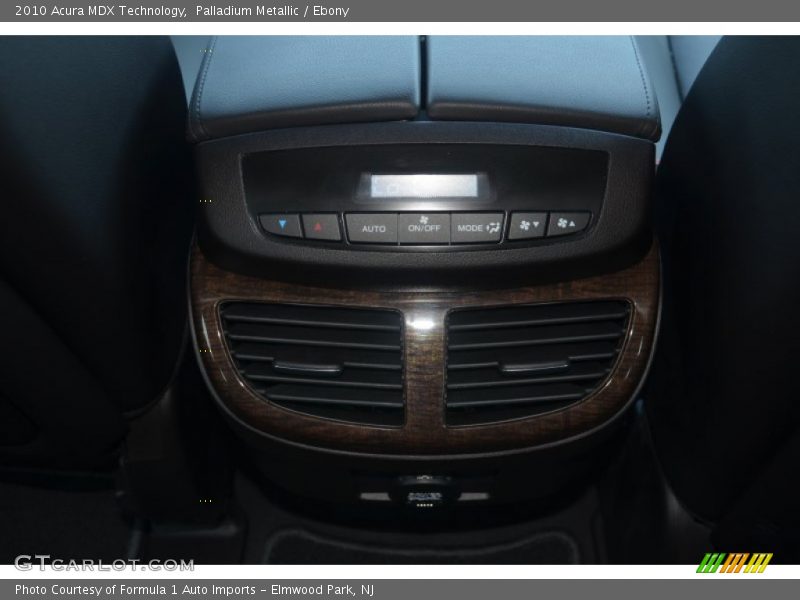 Palladium Metallic / Ebony 2010 Acura MDX Technology