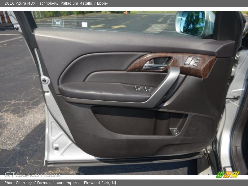Palladium Metallic / Ebony 2010 Acura MDX Technology