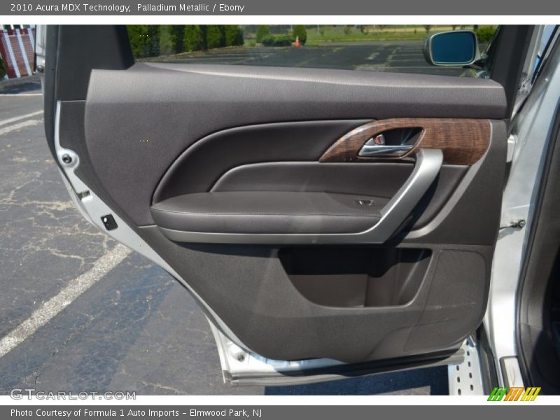 Palladium Metallic / Ebony 2010 Acura MDX Technology
