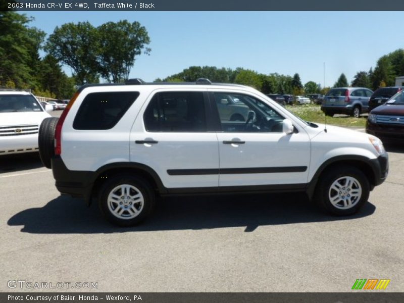 Taffeta White / Black 2003 Honda CR-V EX 4WD