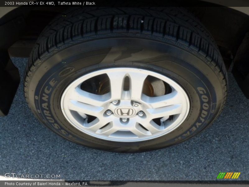 Taffeta White / Black 2003 Honda CR-V EX 4WD