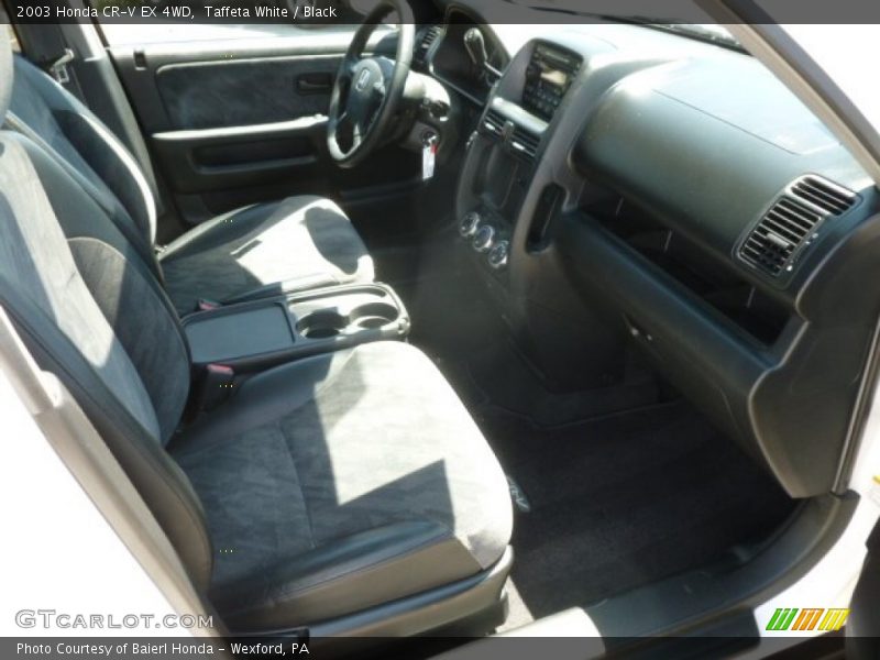 Taffeta White / Black 2003 Honda CR-V EX 4WD