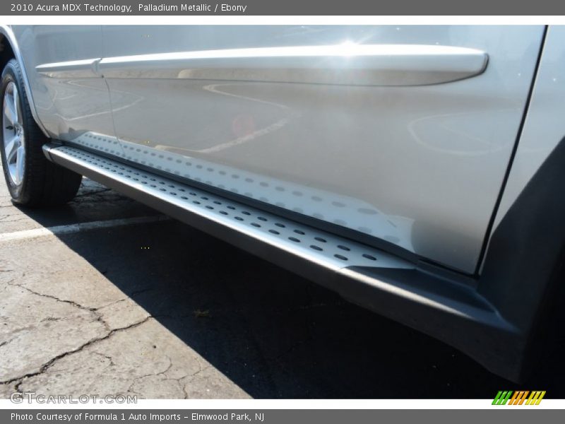 Palladium Metallic / Ebony 2010 Acura MDX Technology