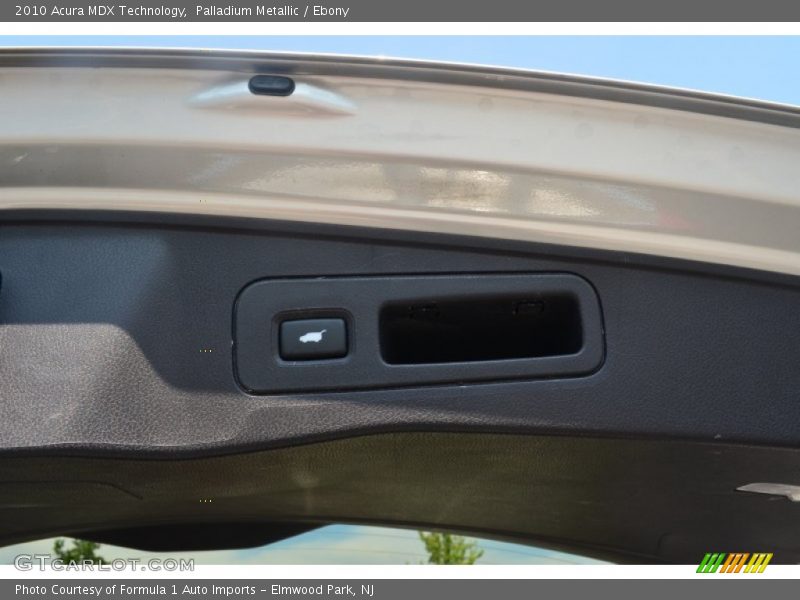 Palladium Metallic / Ebony 2010 Acura MDX Technology