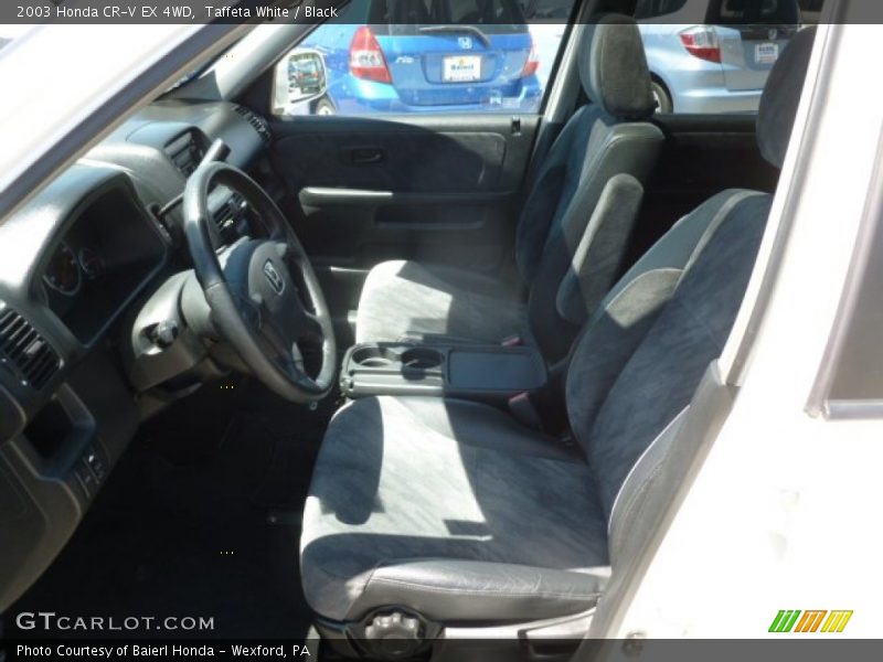 Taffeta White / Black 2003 Honda CR-V EX 4WD