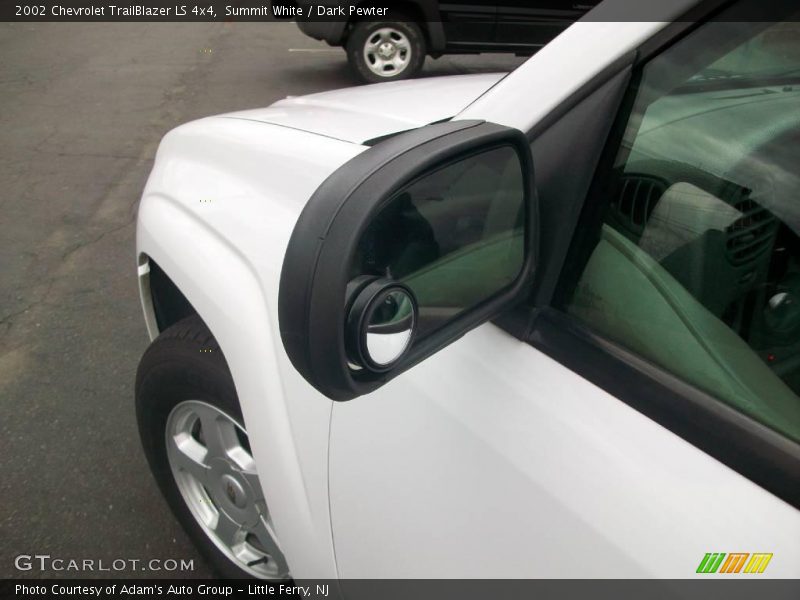 Summit White / Dark Pewter 2002 Chevrolet TrailBlazer LS 4x4