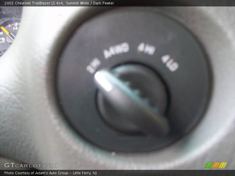 Summit White / Dark Pewter 2002 Chevrolet TrailBlazer LS 4x4
