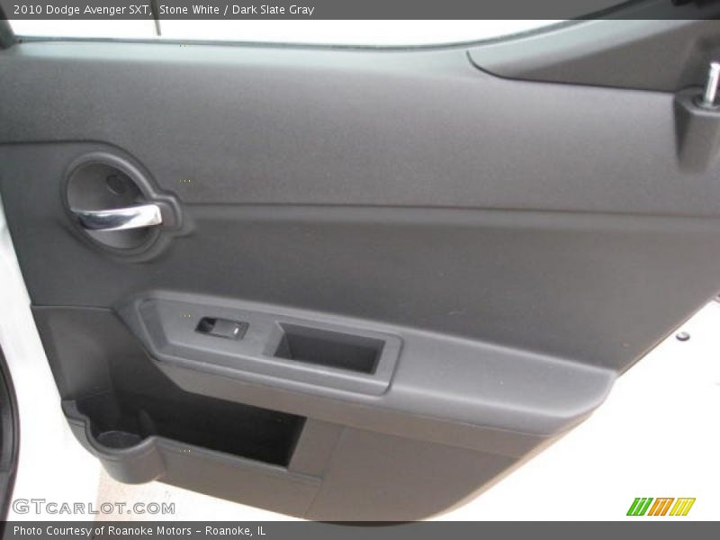 Stone White / Dark Slate Gray 2010 Dodge Avenger SXT