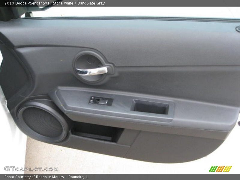 Stone White / Dark Slate Gray 2010 Dodge Avenger SXT