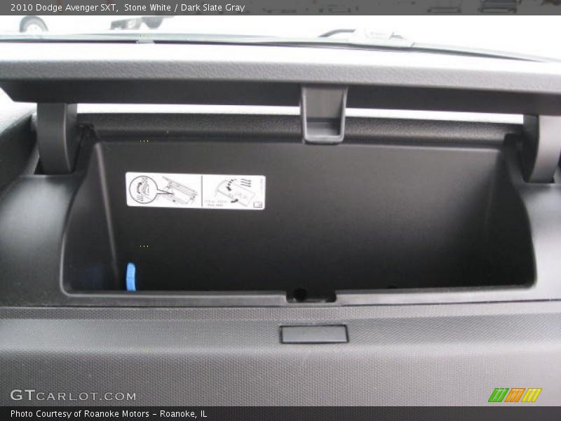 Stone White / Dark Slate Gray 2010 Dodge Avenger SXT