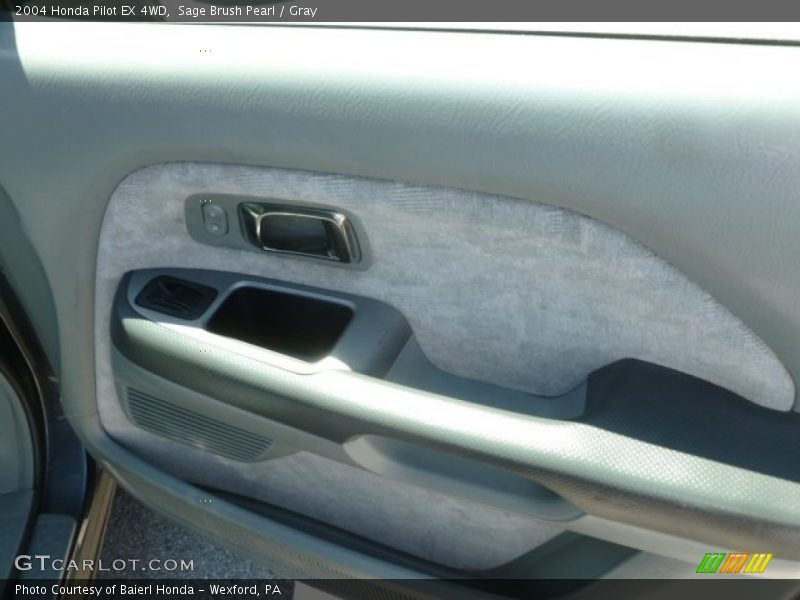 Sage Brush Pearl / Gray 2004 Honda Pilot EX 4WD