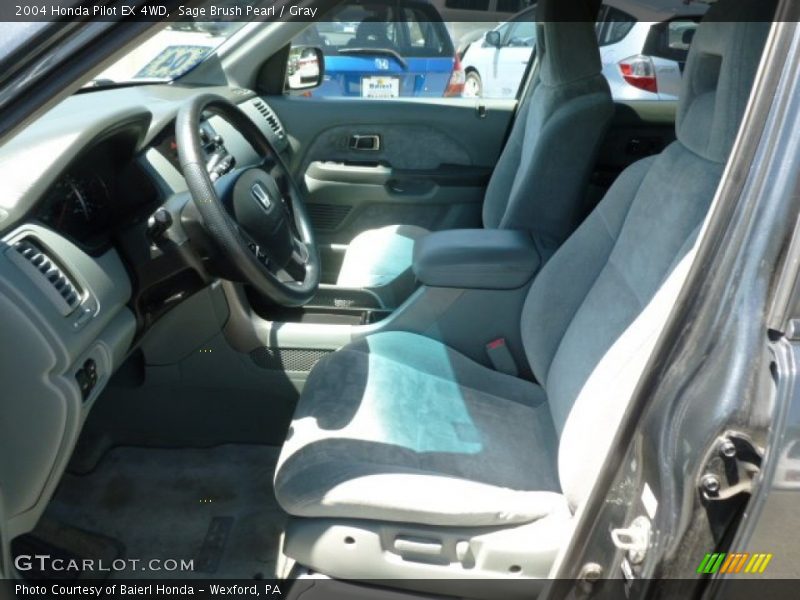 Sage Brush Pearl / Gray 2004 Honda Pilot EX 4WD