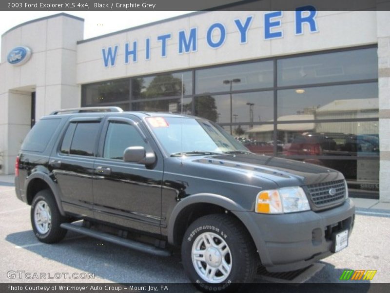 Black / Graphite Grey 2003 Ford Explorer XLS 4x4