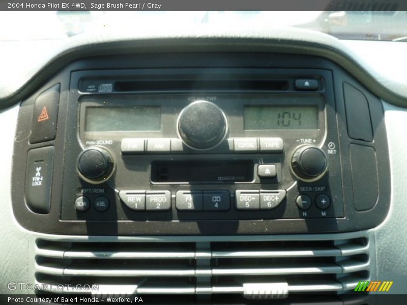 Sage Brush Pearl / Gray 2004 Honda Pilot EX 4WD