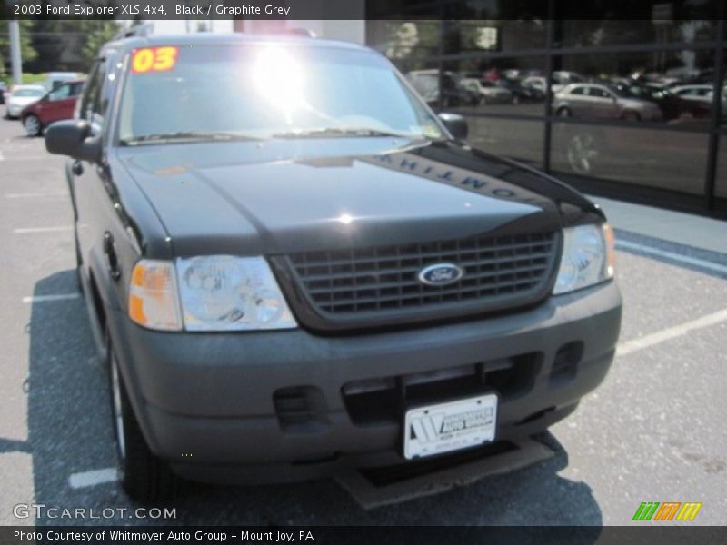 Black / Graphite Grey 2003 Ford Explorer XLS 4x4
