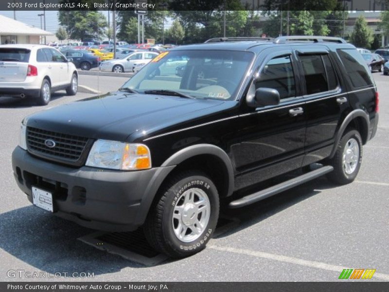 Black / Graphite Grey 2003 Ford Explorer XLS 4x4