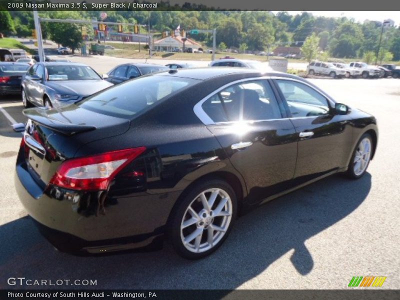 Super Black / Charcoal 2009 Nissan Maxima 3.5 S